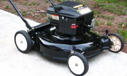 YARD MACHINES
21" CUT,4.5hp,MULCHING LAWNMOWER,JUST SERVICED,STARTS 1st PULL & IS IN MINT CONDITION. $75
(727)569-7445