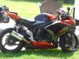 2008 Suzuki GSX_R750 MOTORCYCLE, BLK AND ORANGE-BEAUTIFUL!