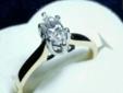 ENGAGEMENT DIAMOND RING, AND MATCHING HIS/HERS DIAMOND WEDDING BANDS All 3 for $5,000.00 !!
