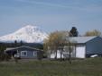 Move to Beautiful GOLDENDALE, WA 2240 Sq Home with LARGE 40x50 Shop & 2 Mt Views